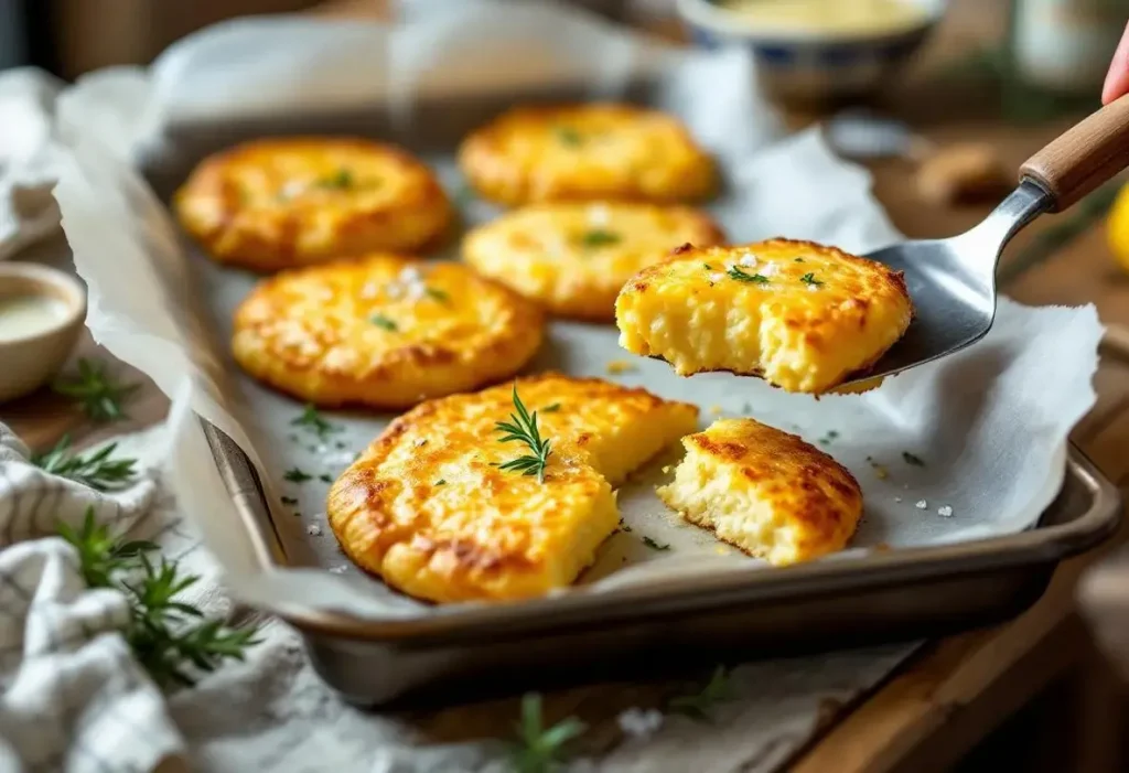 Croustillant doré et parfum d’enfance : la recette express de galettes de pommes de terre au four pour régaler toute la famille sans une goutte d’huile
