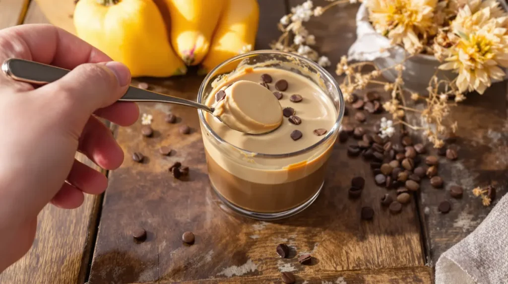 J'ai remplacé les flans et mousses du commerce par cette crème dessert au café maison : onctueuse, sans œufs et très facile à faire !