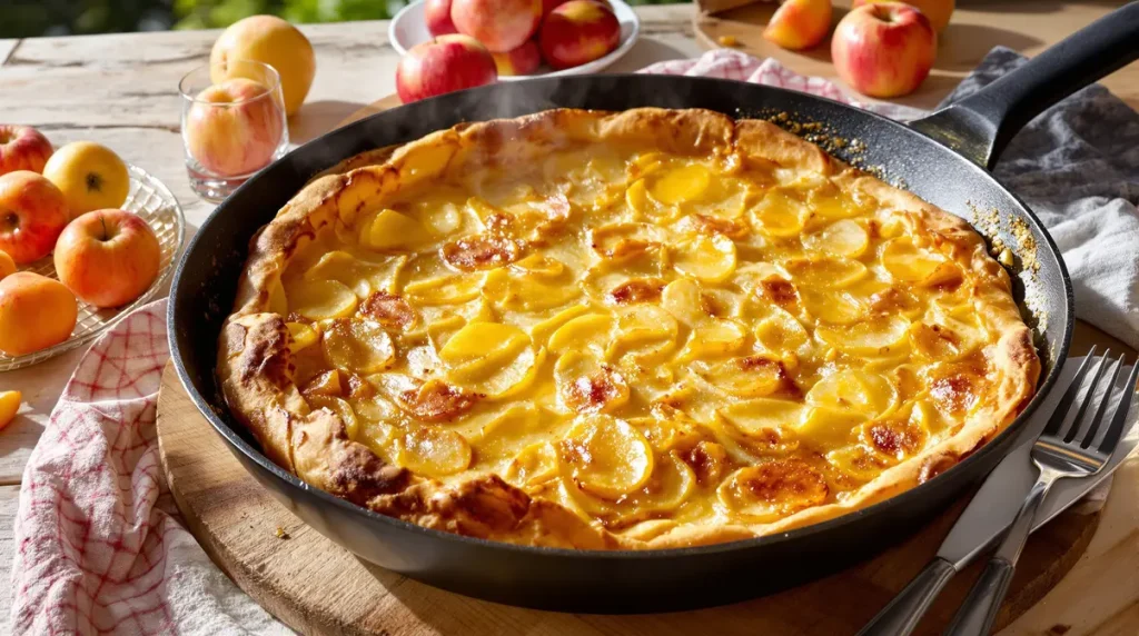 Pescajoune : la crêpe moelleuse aux pommes, incontournable du Sud-Ouest