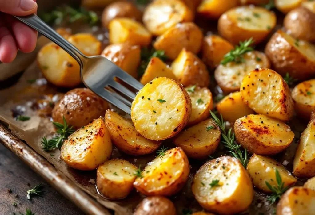 Pommes de terre au four : l’astuce toute simple pour les rendre bien croustillantes, à tous les coups