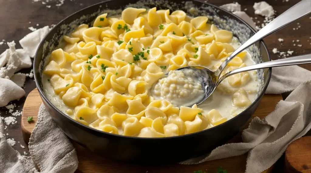 Pour des pâtes bien fondantes, ce chef ajoute systématiquement cet ingrédient secret dans l'eau de cuisson
