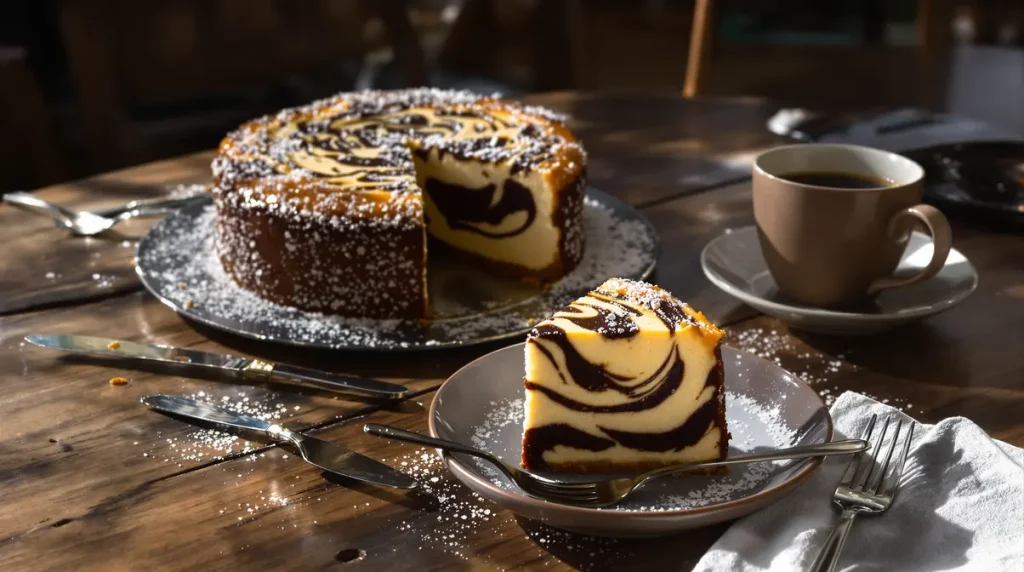 La version gourmande qui a tout transformé : mon gâteau au yaourt marbré au café si facile et moelleux qu'on me le redemande chaque semaine