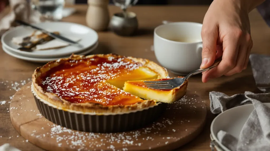 Ma tarte ultra fondante prête en 10 min : meilleure qu'en boulangerie, sans effort