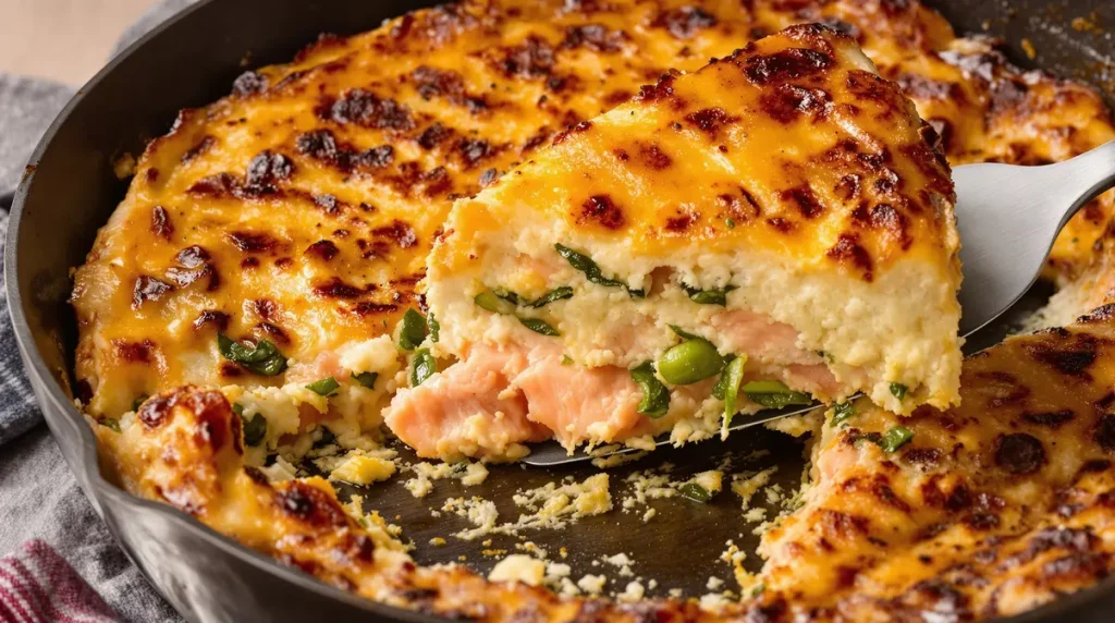 « Vous allez vouloir le refaire, c'est sûr » : le croque-cake ultra fondant au saumon et aux épinards (prêt en un clin d’œil !)